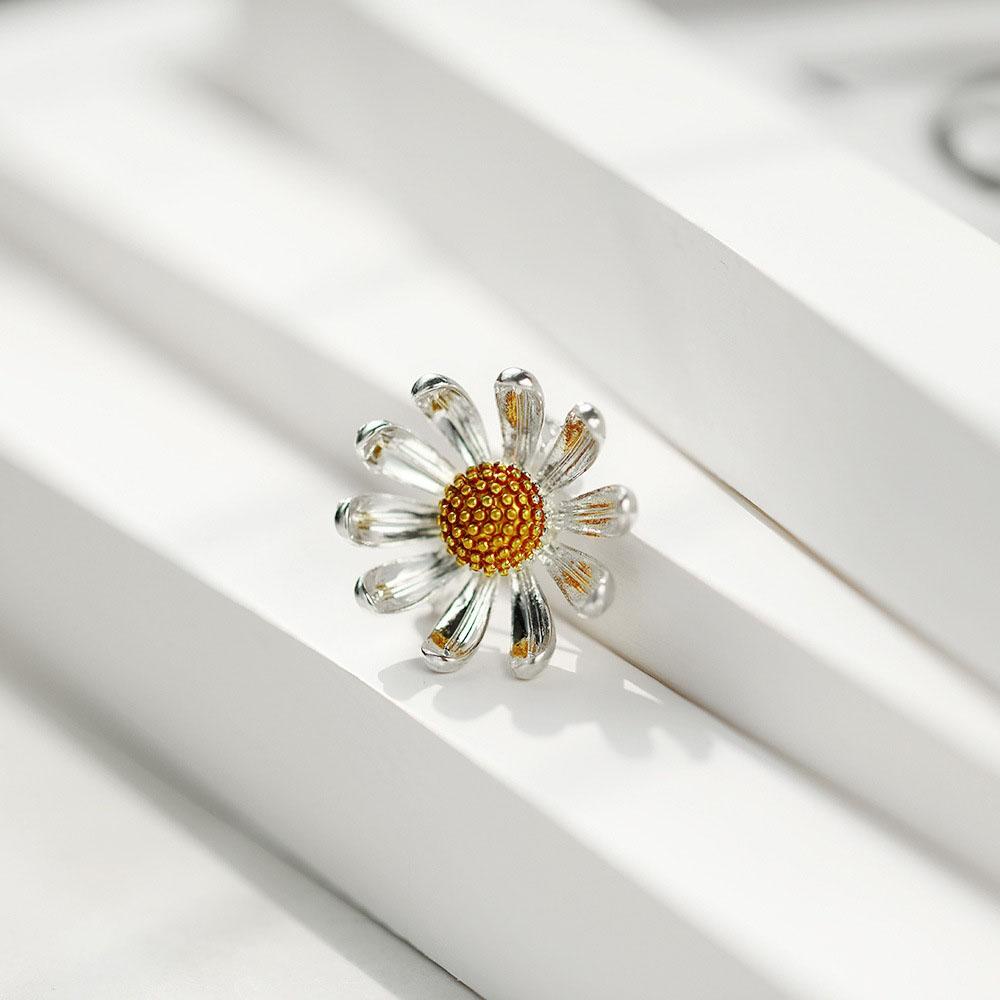 JARRED Trâm Cài Áo Hình Hoa Cúc Dễ Thương Dành Cho Nữ