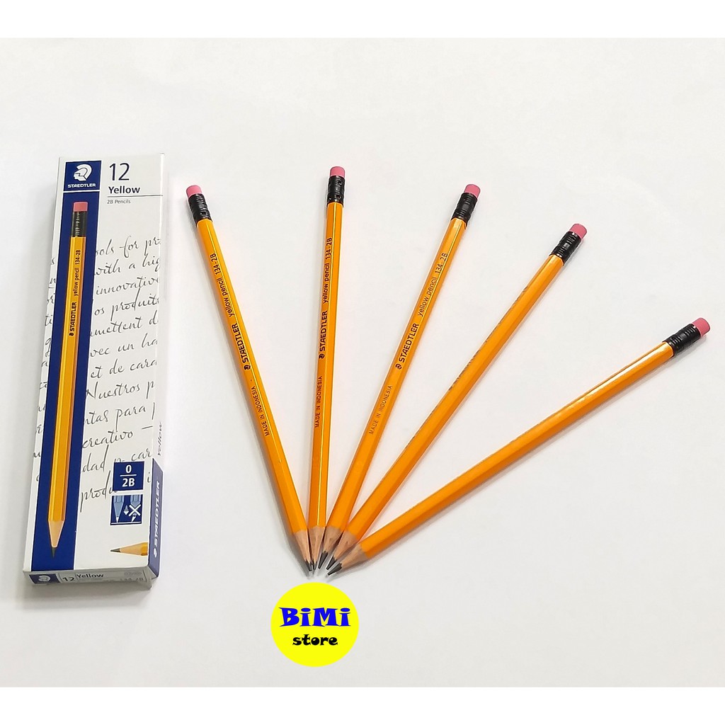 Chì 2B thân vàng Staedtler - BiMi store