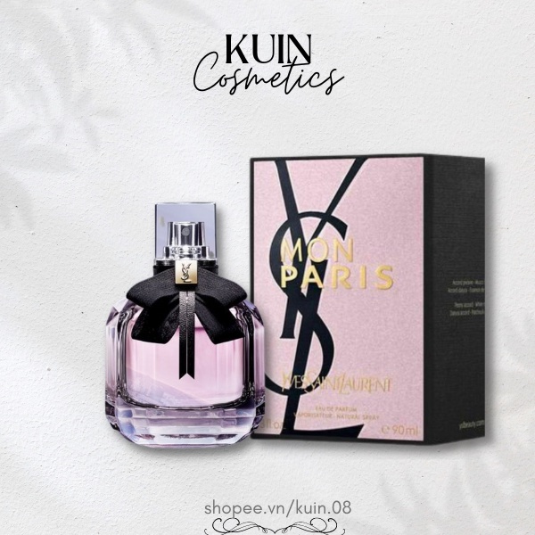 Nước hoa nữ YSL Mon Paris EDP 90ml - Dầu thơm sang chảnh quyến rũ cuốn hút lưu hương lâu