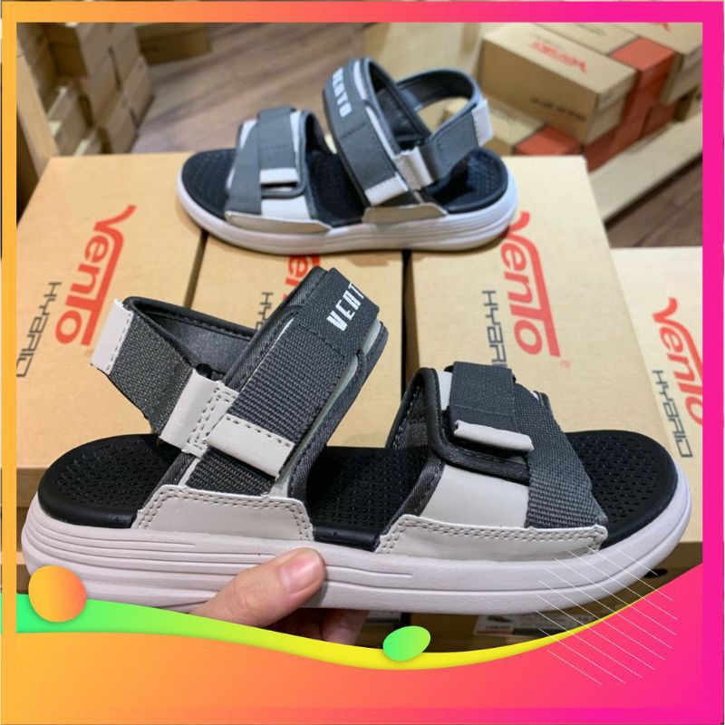 (Fullbox)Sandal Vento Nam SD-NB57 đen/xám/xanh/rêu