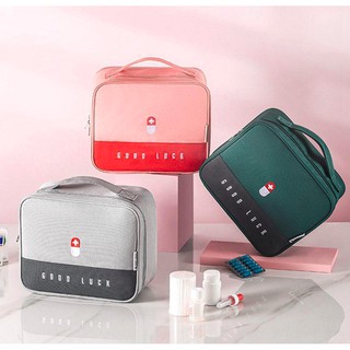TÚI ĐỰNG THUỐCc gia đình Good Luck, gọn gàng tiện lợi mang đi lại, vệ sinh
