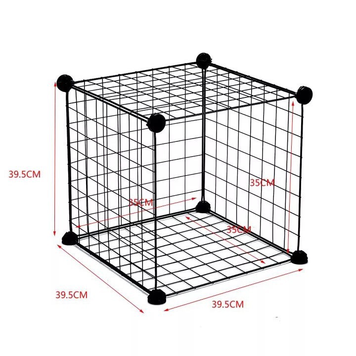 Tấm ghép quây chuồng chó, mèo bằng sắt sơn tĩnh điện ,dễ lắp ghép (có tặng chốt gắn)