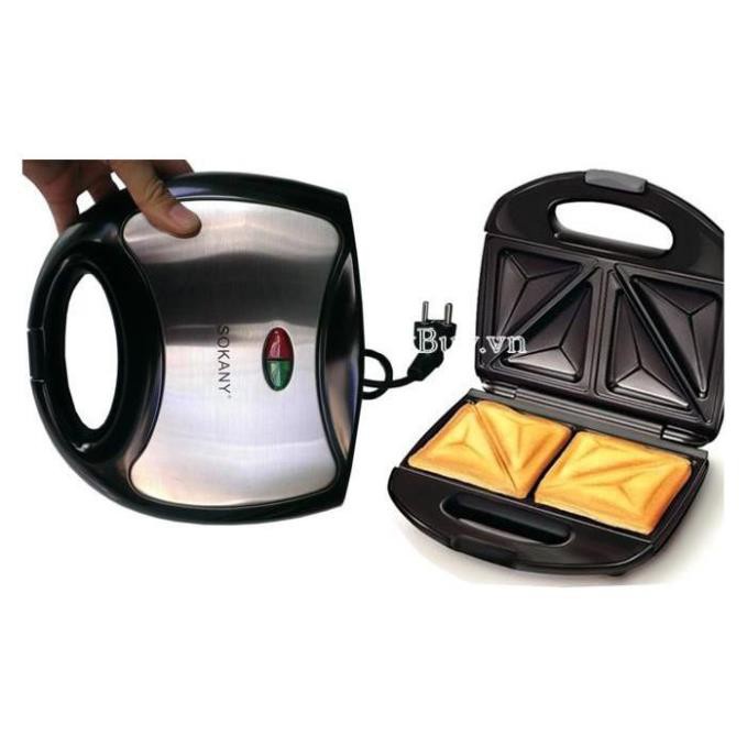 Máy Nướng Bánh Hot Dog Nhật Bản SOKANY KJ-102 - 750W, Dễ Dàng Vệ Sinh,Làm Nóng Nhanh, Thiết Kế Nhỏ Gọn