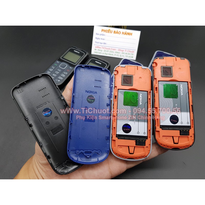 [Chính Hãng] Điện Thoại Nokia 1202 xách tay từ Thái Lan, vỏ+phím+máy tiếng Thái ZIN | BigBuy360 - bigbuy360.vn