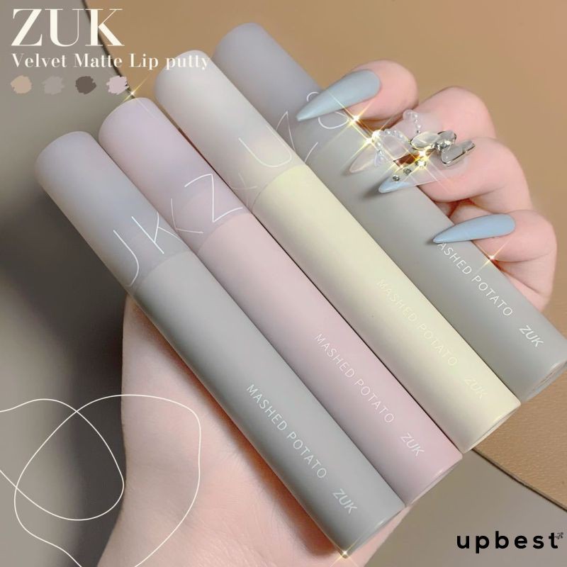 [Hàng mới về] Son Môi Trang Điểm Màu Nhung Mờ Tự Nhiên Thời Trang | BigBuy360 - bigbuy360.vn