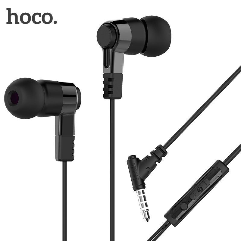 Tai nghe nhét tai HOCO M52 phích 3.5mm tích hợp microphone tiện lợi