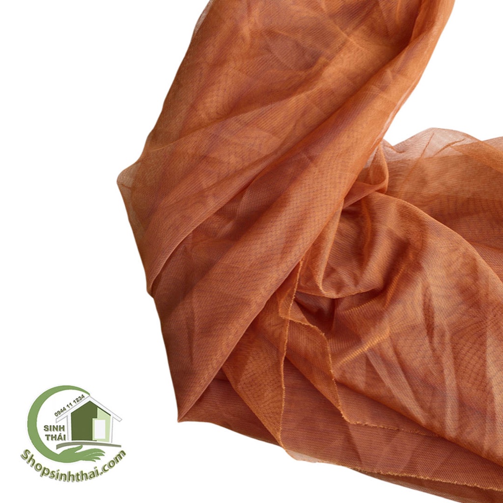 Vải voan màu nâu