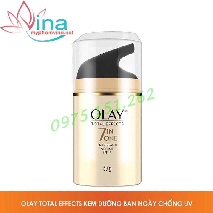 Kem Dưỡng Da Ban Ngày Olay Total Effects 7in1, SPF 15 50ml