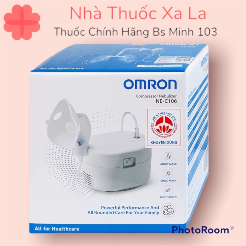 Máy Xông Khí Dung Omron NE- C106 Chính Hãng