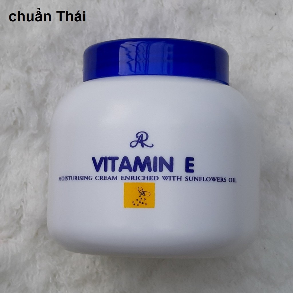 [chuẩn thái] Kem dưỡng trắng da Vitamin E ngọc trai sữa non & lúa mạch 200ml – Thái Lan