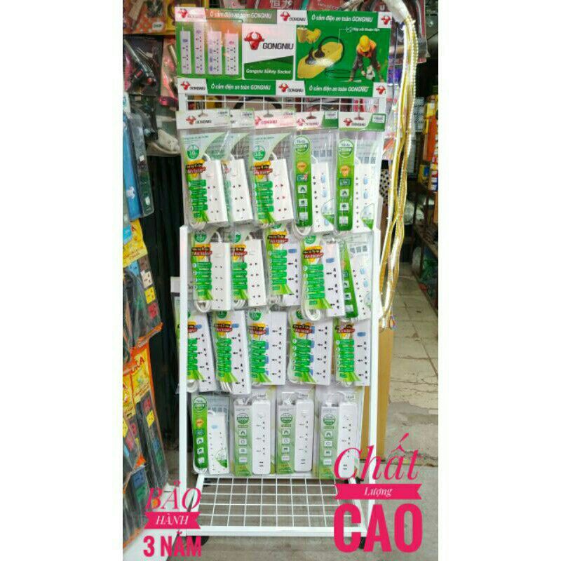 Ổ CẮM ĐIỆN GONGNIU AN TOÀN ,Chống Cháy, Công Suất 2500W