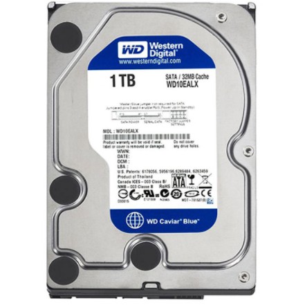 Ổ cứng HDD Western 1TB Blue Chính Hãng (WD10EZEX) - Hàng tháo máy bộ HP