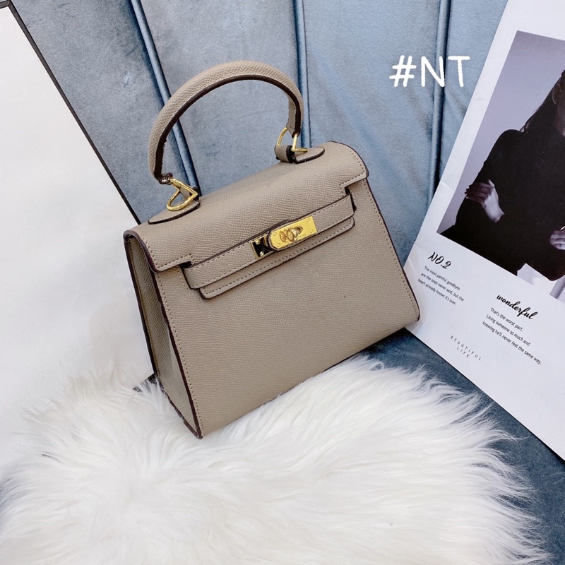 Túi xách H..M bản khoá vàng