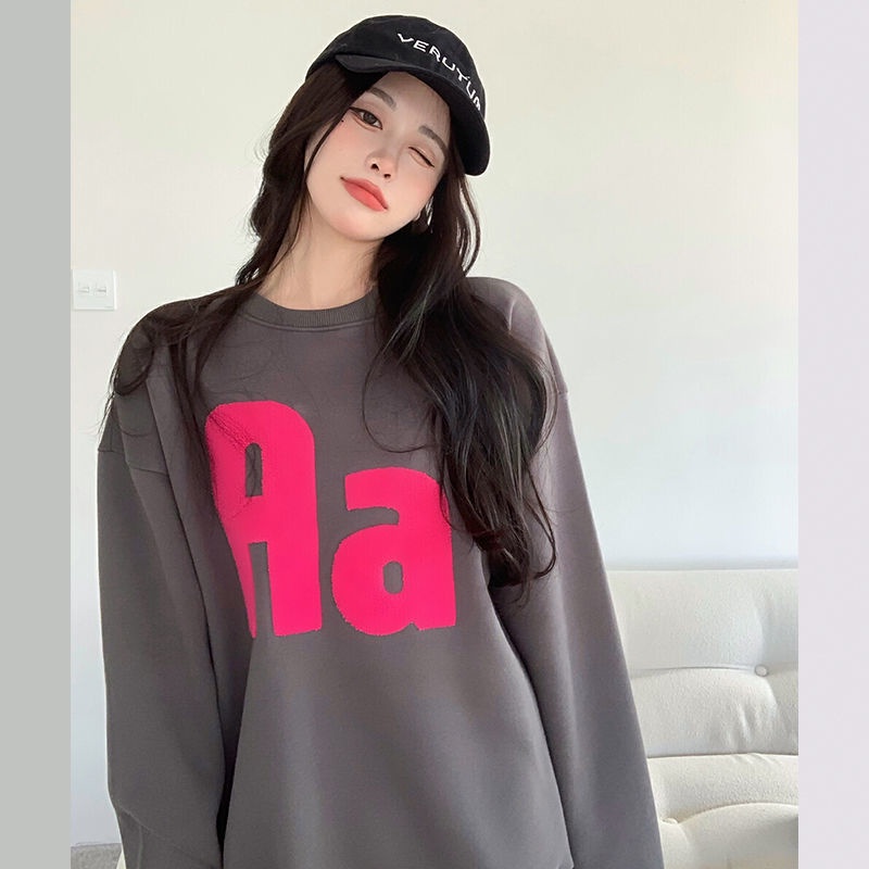 Áo sweater vải nhung mỏng che khéo bụng thời trang mùa đông cho nữ | BigBuy360 - bigbuy360.vn