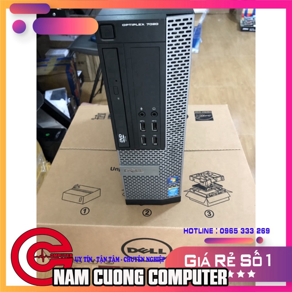 Máy bộ DELL OPTIPLEX 3020 SFF chạy thế hệ 4 máy tính để bàn, máy tính đồng bộ Dell, case đồng bộ Dell | BigBuy360 - bigbuy360.vn