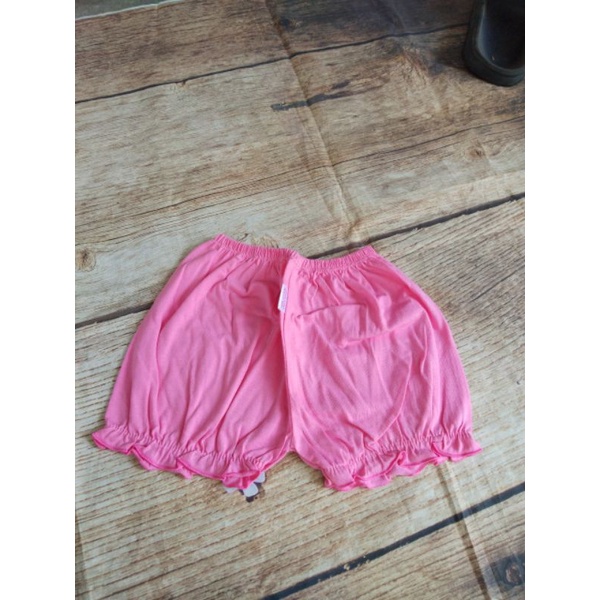 Quần ngắn thun cotton màu mặc nhà bé gái hiệu An An