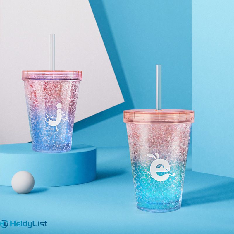 Cốc Nhựa Uống Cà Phê / Trà Có Thể Tái Sử Dụng Tiện Lợi