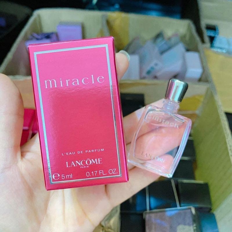Nước hoa mini lacome miracle 5ml ✓ ngọt ngào * quyến rũ