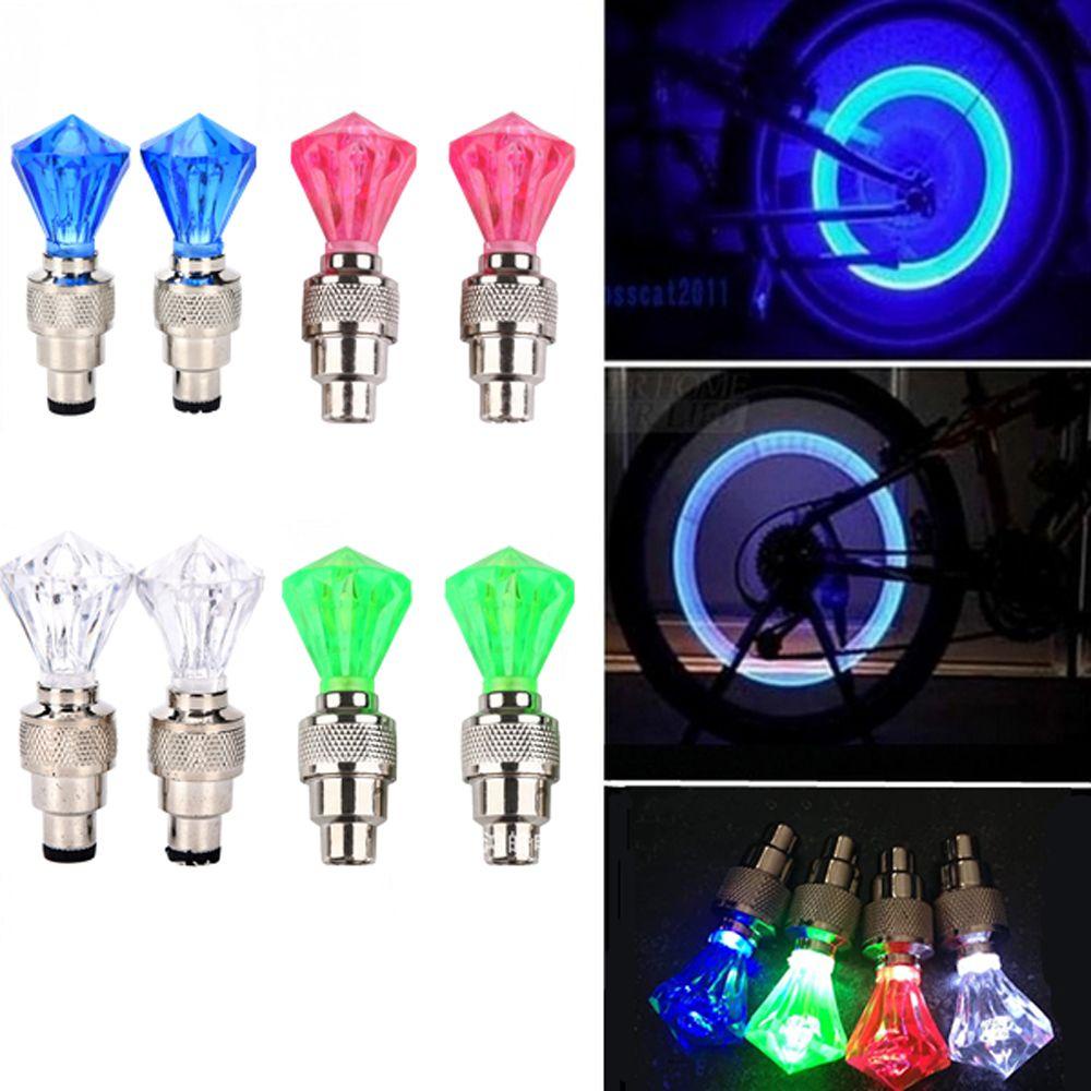 Danilo Đèn Neon Nhiều Màu Gắn Van Bánh Xe Đạp / Mô Tô / Xe Hơi