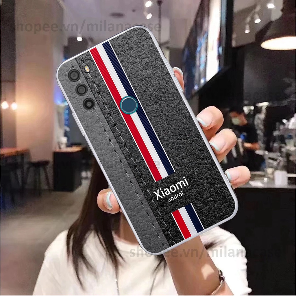 Ốp Vsmart Active 3 in giả da phong cách thể thao, cá tính, thời trang