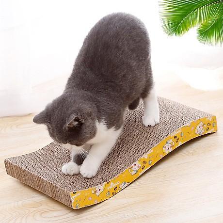 Bàn cào móng cho mèo lượn sóng