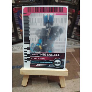 Thẻ Sưu Tập Kamen Rider Attackirder Diend Neo Invisible