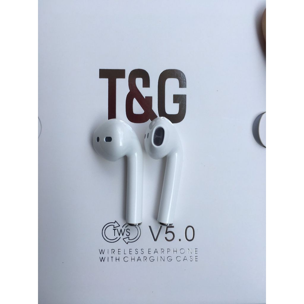 Tai nghe bluetooth T&G 920 airpods V5.0 tự kết nối 2 tai, phím cảm ứng, pin nghe gọi 3 tiếng