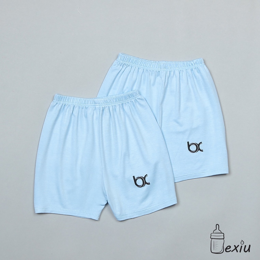 Combo 2 quần ngắn cotton lạnh cao cấp Bexiu cho bé