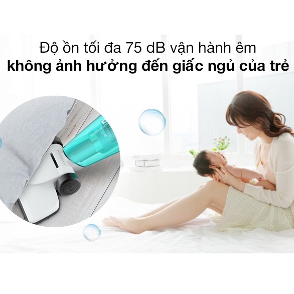 Máy hút bụi mini cầm tay Deerma thông minh Vacuum Cleaner DX115C DX118C - HAPOS phân phối