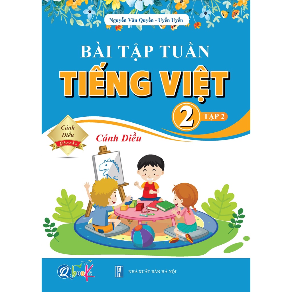 Sách - Bài Tập Tuần dành cho học sinh lớp 2 cánh diều - Toán và Tiếng Việt - học kì 2 (2 quyển)