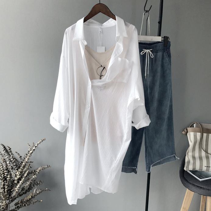 Áo khoác lửng dáng rộng chống nắng thời trang cho nữ 2021 | BigBuy360 - bigbuy360.vn