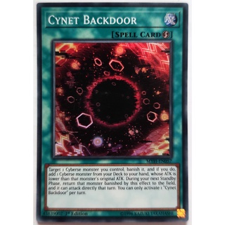 [Thẻ Yugioh] Cynet Backdoor |EN| Super Rare
