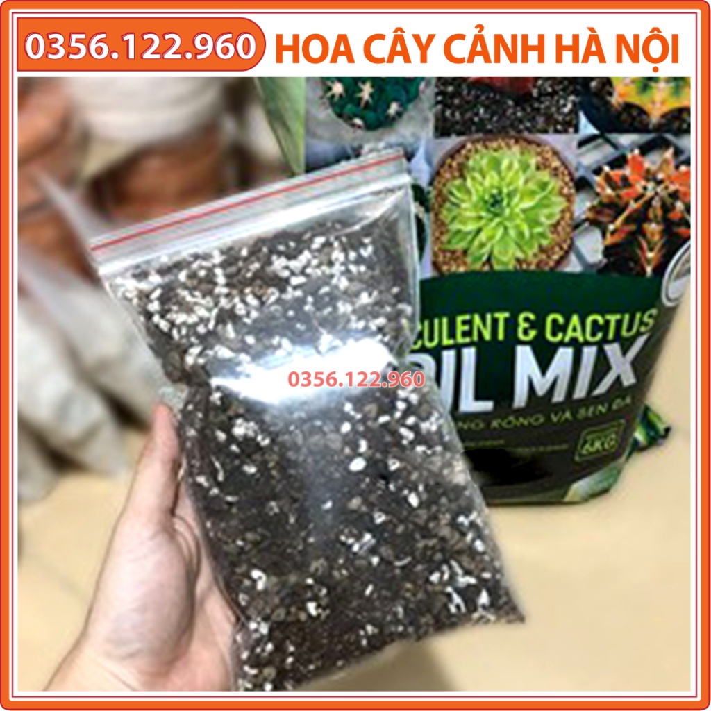 Giá thể trồng sen đá soil mix, đất trồng sen đá - gói 300g - Shop hoa cây cảnh Hà Nội