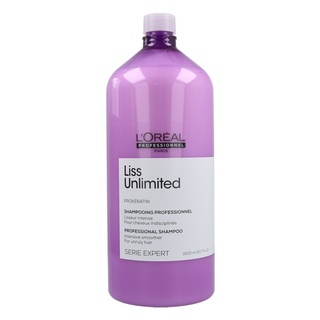 Dầu gội dành cho tóc duỗi Liss Unlimited Shampoo L'oreal 1500ml