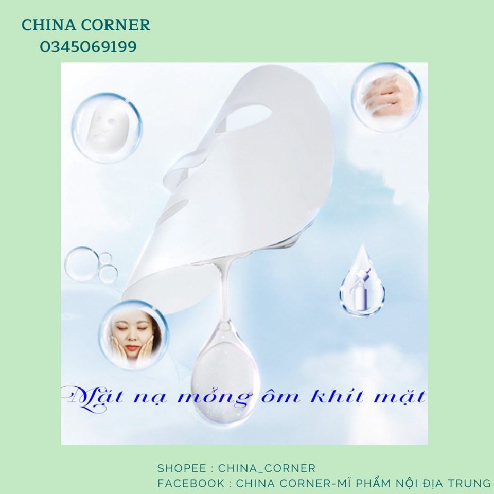 [China Corner] Mặt nạ Chando tuyết trà (màu xanh lá)