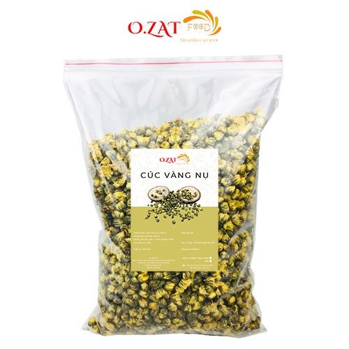 [BÁN SỈ] Hoa cúc nụ (trà hoa cúc) O.ZAT Food hàng đẹp loại 1 500g - 1kg giúp tăng cường sức đề kháng làm đẹp da giúp ngủ