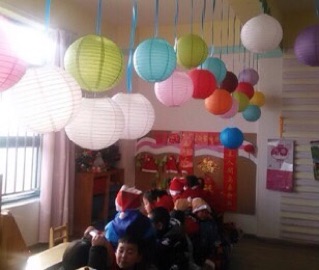 Lồng đèn giấy trang trí 20cm-25cm