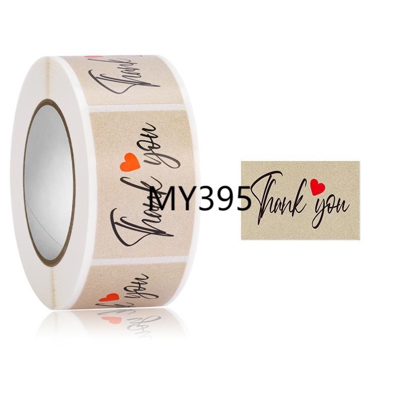 TEMMY392-398_Tem dán chữ " Thank you" >