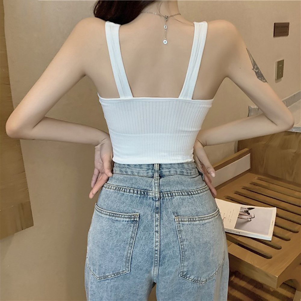 Áo Lót Hai Dây AIJOLEN Cổ V Không Đường Chỉ Và Gọng Thép Phong Cách Thể Thao Quyến Rũ Cho Nữ