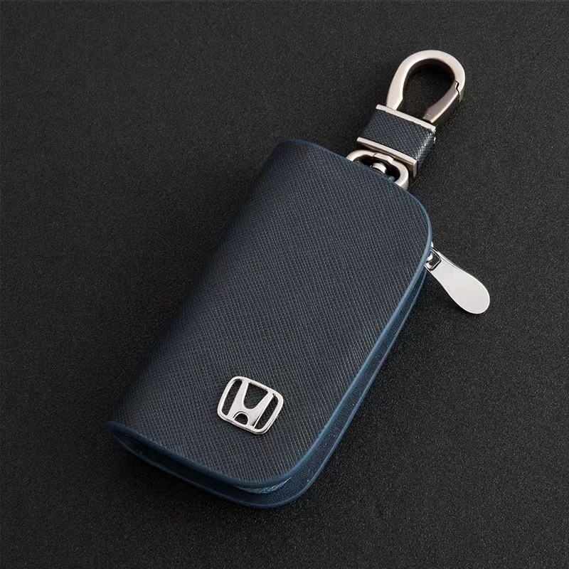 Bao Da Đựng Chìa Khóa Điều Khiển Từ Xa Cho Xe Hơi Honda VEZEL Fit City HRV BRV JAZZ CRV ACCORD CIVIC Ốp