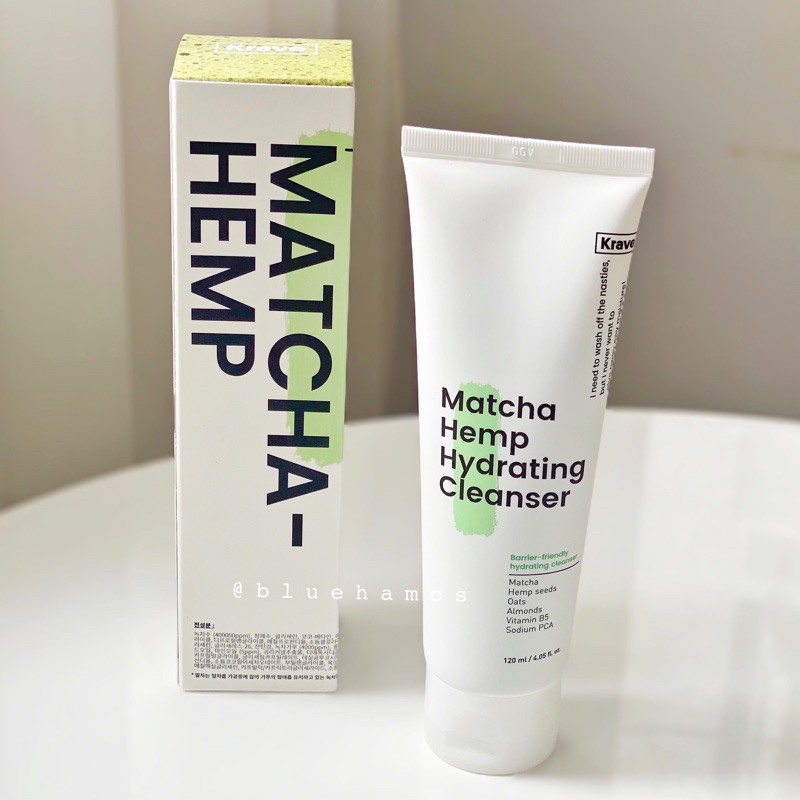 Sữa rửa mặt Krave Matcha Hydrating cleanser