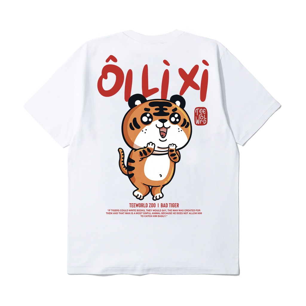 Áo thun Teeworld Ôi Lì Xì T-shirt Nam Nữ Form Rộng Unisex | BigBuy360 - bigbuy360.vn