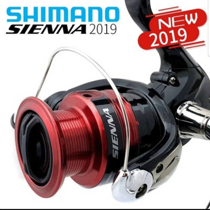 Máy câu cá shimano Sienna 1000 FG, sienna 2000FG, Sienna 3000FG, sienna 4000FG new 2019