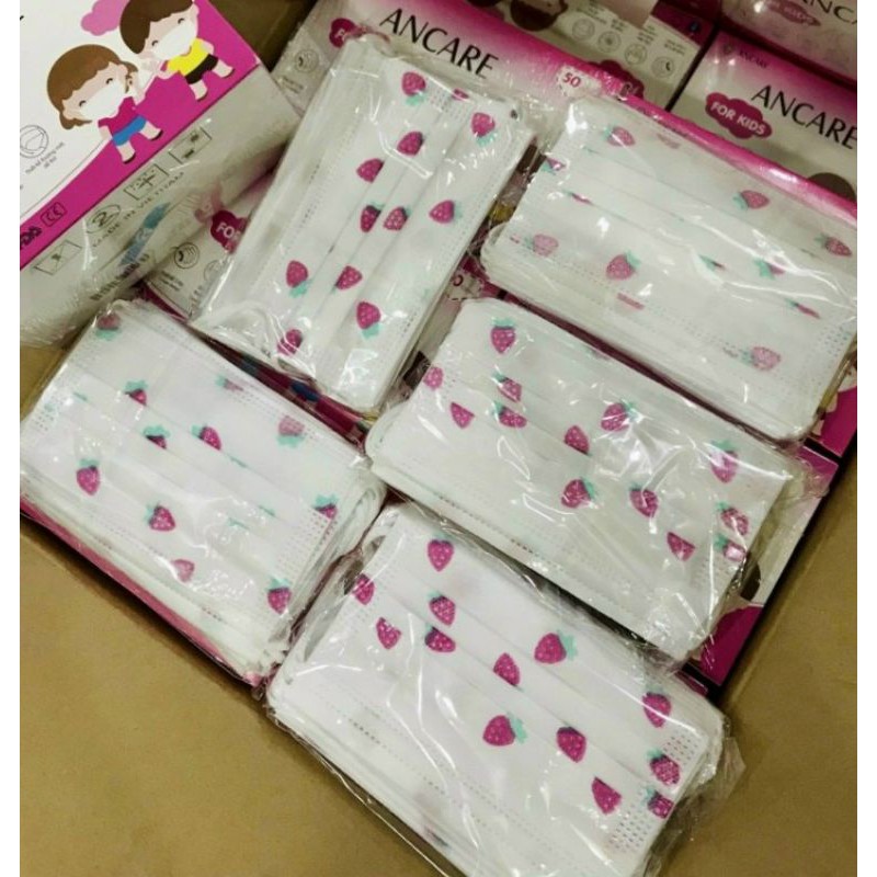 Khẩu trang y tế trẻ em ANCARE For Kids - hộp 50 cái | BigBuy360 - bigbuy360.vn