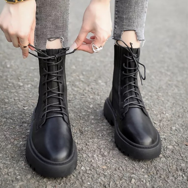 DR. MARTENS Giày Bốt Cổ Cao Thời Trang Nữ Cá Tính