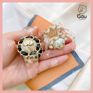 Ảnh thật tiemgau kẹp càng cua 3 chân thương hiệu cao cấp k606, phụ kiện tóc