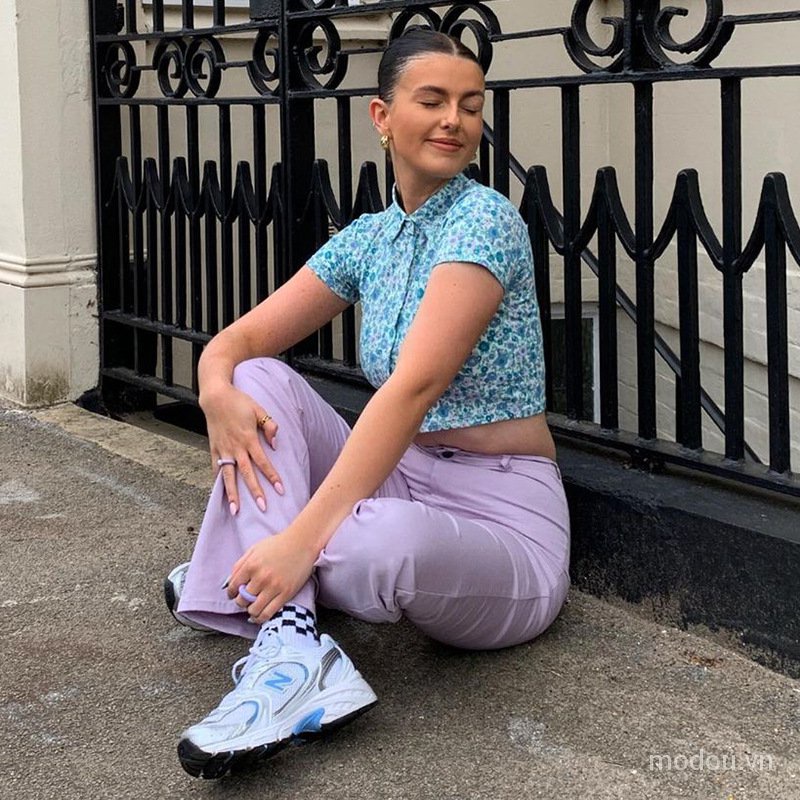 Áo sơ mi in hoa dáng ôm thời trang mùa hè dành cho nữ