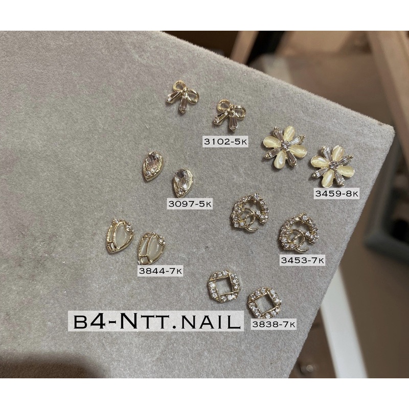 [phụ kiện nail chính hãng] Charm gắn móng tay cao cấp bảng 4