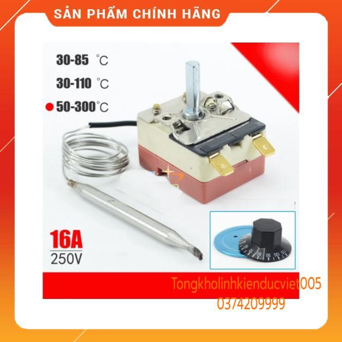 . Relay điều chỉnh nhiệt độ quay số 50-300 độ C cho lò nướng điện AC [Shop Uy Tín]