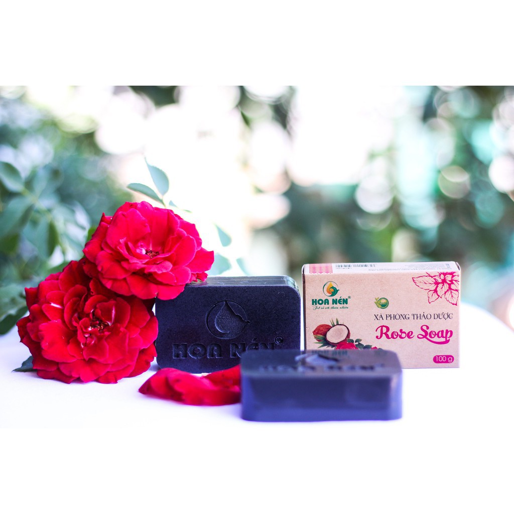 Xà phòng thảo dược ROSE SOAP - FREESHIP 99k